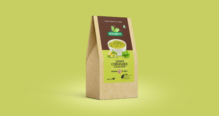 vedamrita soup label_lemon-coriander