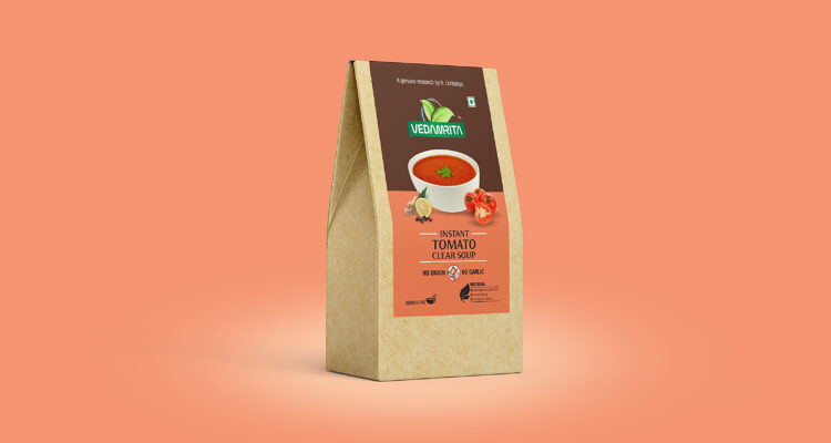 vedamrita soup label_tomato